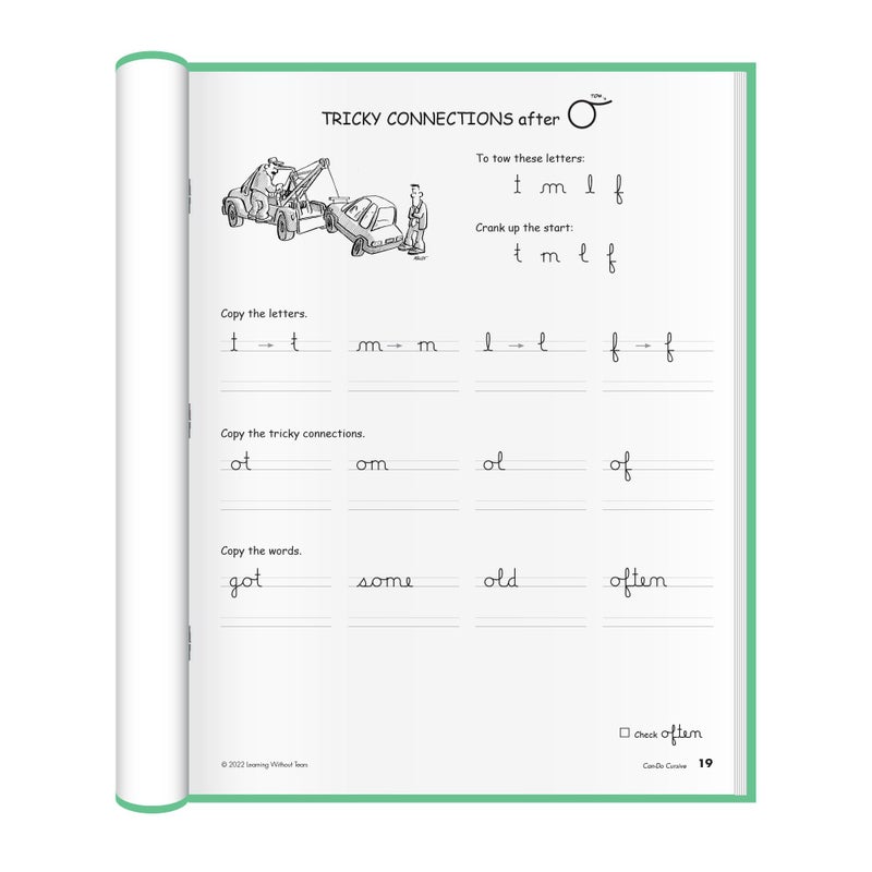 Learning Without Tears, Can-Do Cursive, Student Workbook, Age 10+, 5th Grade+, Handwriting Practice, Writing Book, School & Home, Language Arts, Tutoring - Image 3